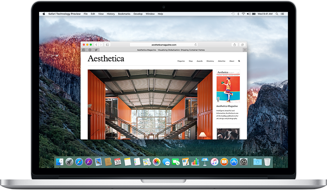 Safari Technology Preview